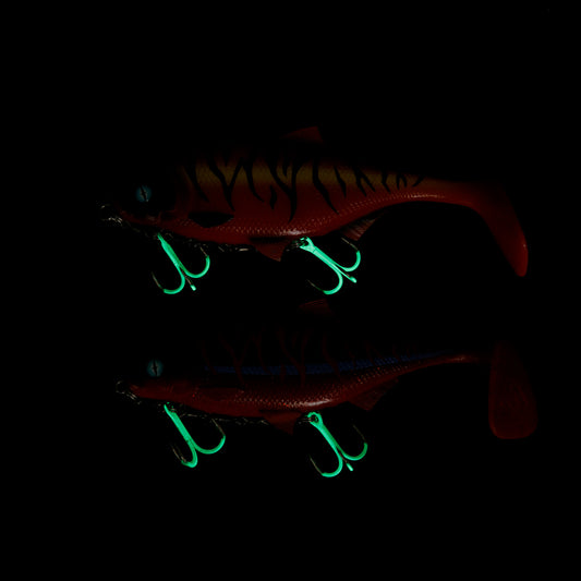 MONTAJE JAWS FLUO 2 POTERAS